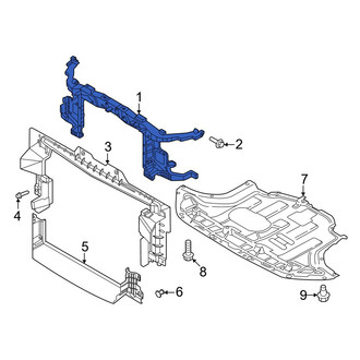 Hyundai OE - Front Radiator Support Panel