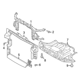 Hyundai OE - Radiator Support