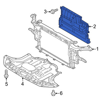 Hyundai OE - Front Radiator Support Air Duct