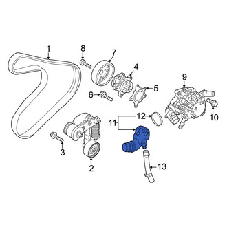 Hyundai OE - Engine Coolant Inlet Flange