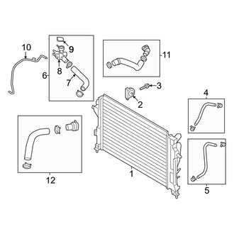Hyundai OE - Cooling - Radiator & Components