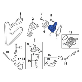 Hyundai OE - Engine Water Pump