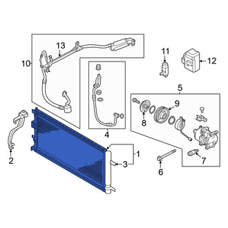 Hyundai OE - A/C Condenser