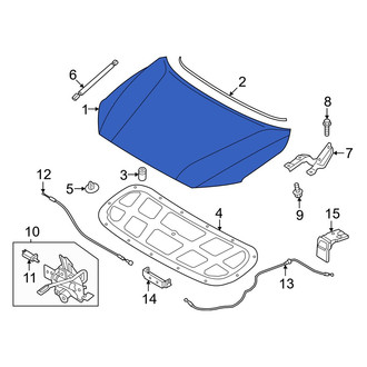 Hyundai OE - Front Hood Panel