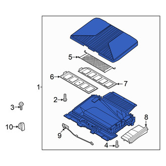 Hyundai OE - Front Trunk Floor Storage Box