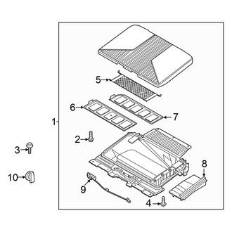 Hyundai OE - Hood - Cargo Area (Limited / SE / SEL)