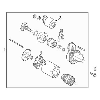 Hyundai OE - Electrical - Starter (SE / SEL Sport)