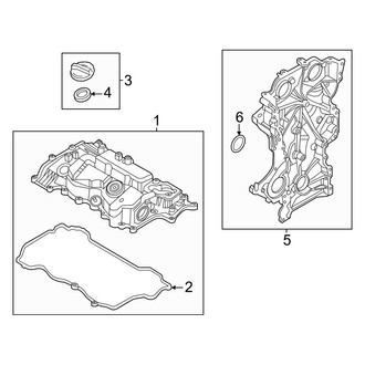 Hyundai OE - Engine / Transaxle - Valve & Timing Covers (Limited / N Line)