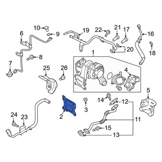 Hyundai OE - Turbocharger Gasket