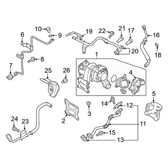 Hyundai OE - Engine / Transaxle - Turbocharger & Components
