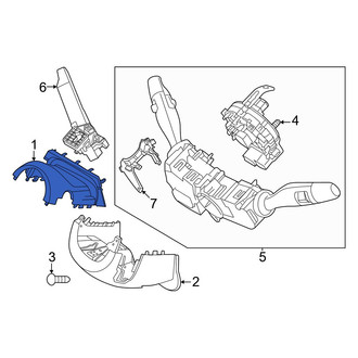 Hyundai OE - Lower Steering Column Cover