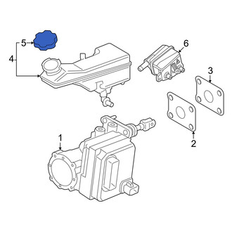 Hyundai OE - Brake Master Cylinder Reservoir Cap