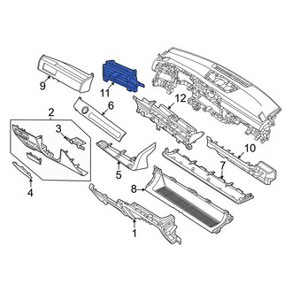 Hyundai OE - Left Dashboard Air Vent