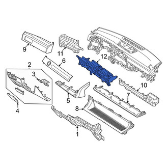 Hyundai OE - Center Dashboard Air Vent