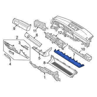 Hyundai OE - Instrument Panel Molding