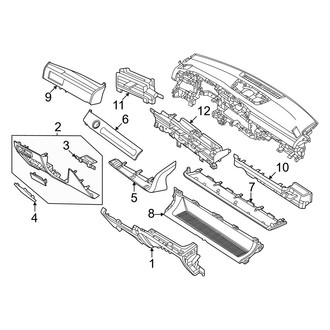 Hyundai OE - Instrument Panel Components