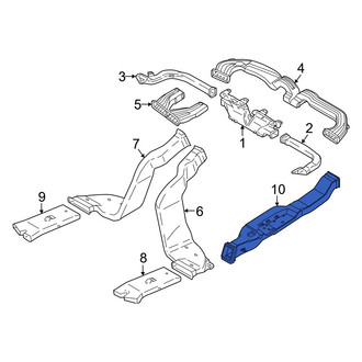 Hyundai OE - Rear Center Instrument Panel Air Duct