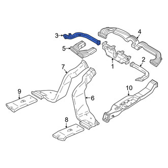 Hyundai OE - Rear Center Instrument Panel Air Duct