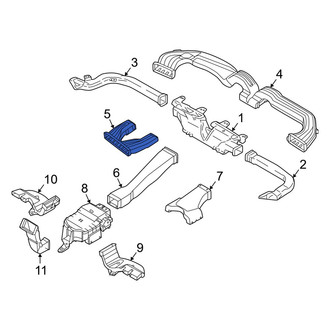 Hyundai OE - HVAC Duct Adapter