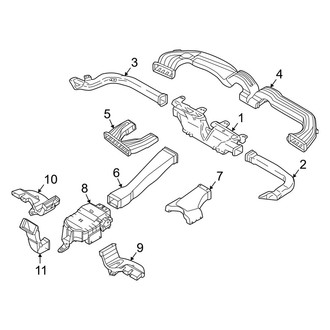 Hyundai OE - Instrument Panel - Ducts