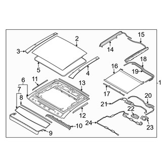 Hyundai OE - Roof - Sunroof (Limited)