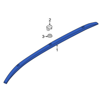 Hyundai OE - Left Roof Luggage Carrier Side Rail