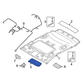 Hyundai OE - Right Sun Visor