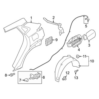 Hyundai OE - Quarter Panel & Components (Limited / SE / SEL Sport)