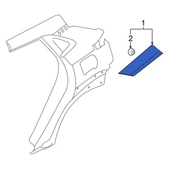 Hyundai OE - Front Left Wheel Arch Molding
