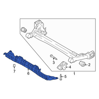 Hyundai OE - Rear Stone Deflector