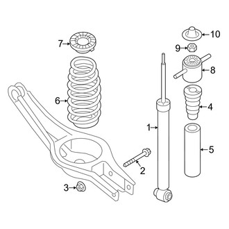 Hyundai OE - Rear Suspension - Shocks & Components (Limited / SE / SEL)