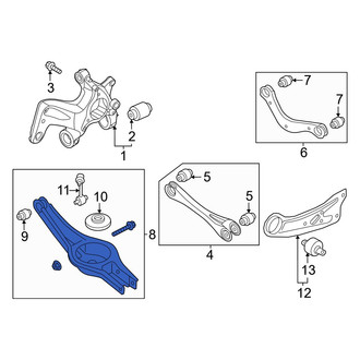 Hyundai OE - Front Left Suspension Control Arm