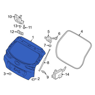 Hyundai OE - Rear Liftgate