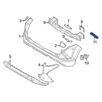 Hyundai OE - Rear Left Outer Bumper Guide