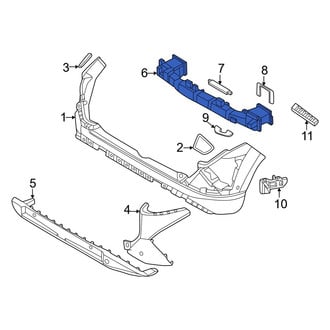 Hyundai OE - Rear Bumper Impact Bar