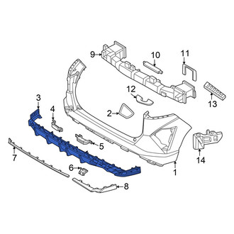 Hyundai OE - Rear Valance Panel