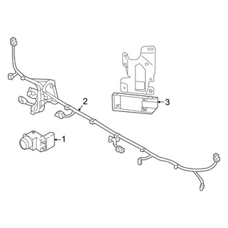 Hyundai OE - Rear Bumper - Electrical Components