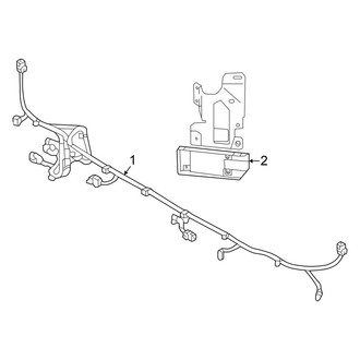 Hyundai OE - Rear Bumper - Electrical Components (N Line)