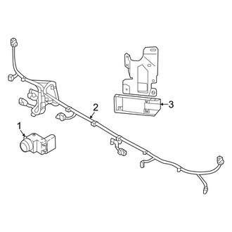 Hyundai OE - Rear Bumper - Electrical Components