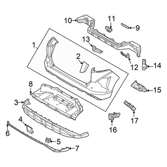 Hyundai OE - Rear Bumper - Bumper & Components (N Line)