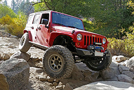 ICON Vehicle Dynamics Suspension on Jeep