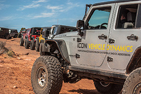 ICON Vehicle Dynamics Suspension on Jeep