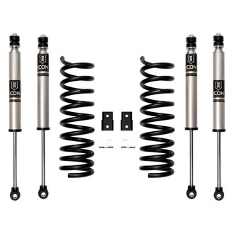 ICON® - 2.5" x 0" Stage 1 Front and Rear Suspension Lift Kit