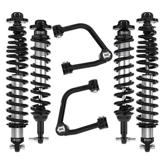 ICON® - 3"-4" x 2.5"-3.5" Tubular UCA Stage 3 Front and Rear Suspension Lift Kit