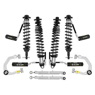 ICON® - 3"-4" x 2"-3" Billet UCA Stage 5 Front and Rear Suspension Lift Kit