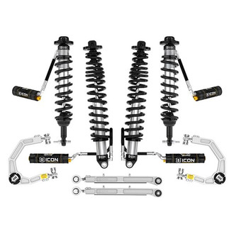 ICON® - 3"-4" x 2"-3" Billet UCA Stage 6 Front and Rear Suspension Lift Kit