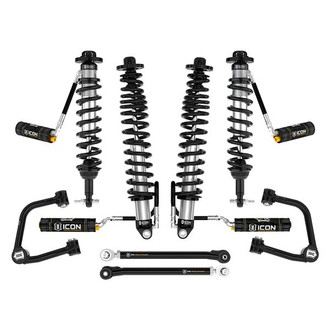 ICON® - 3"-4" x 2"-3" Tubular UCA Stage 6 Front and Rear Suspension Lift Kit