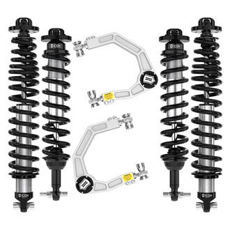 ICON® - 2"-3" x 1.25"-2.25" Billet UCA Stage 3 Front and Rear Suspension Lift Kit