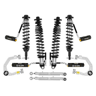 ICON® - 2"-3" x 1.5" Billet UCA Stage 6 Front and Rear Suspension Lift Kit