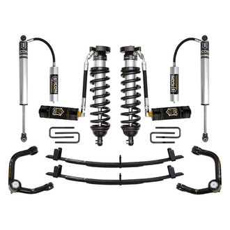 ICON® - 0"-3" Stage 5 Adjustable Front and Rear Suspension Lift Kit